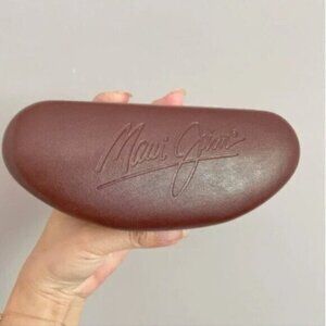 Maui Jim Hinged Hard Wraparound Sunglasses Case - Larger sized!